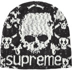 Gorro De Lana Supreme X Vanson Leathers Skull Black