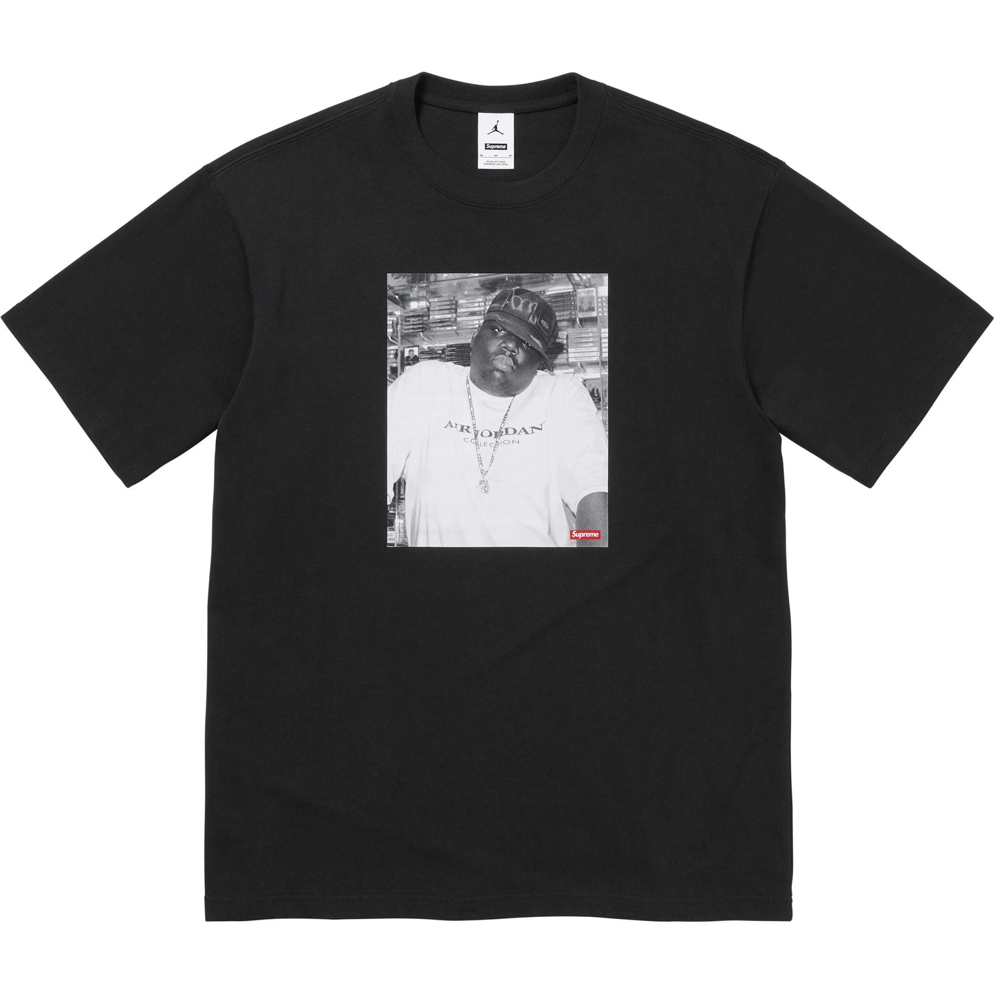 Camiseta Supreme Jordan Biggie Black