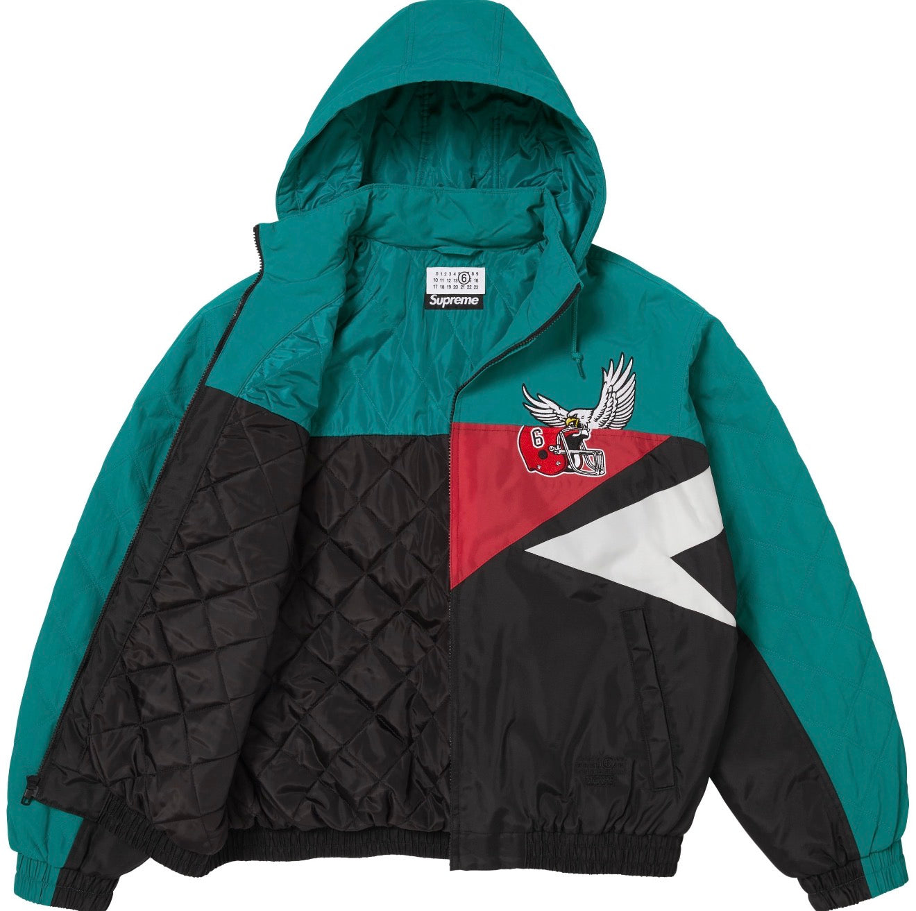 Campera Supreme X MM6 Maison Margiela Split Stadium
