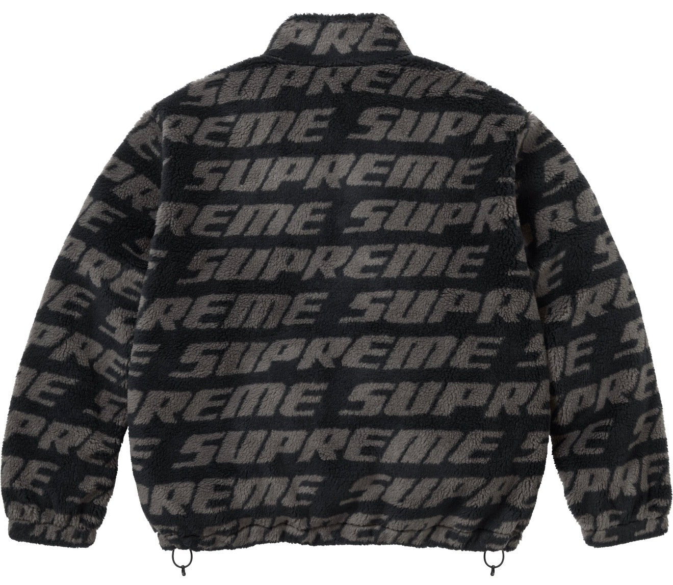 Campera Supreme Repeat Jacquard Black