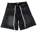 Short Paradise Lost Washed Bling Black