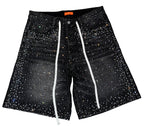 Short Paradise Lost Washed Bling Black