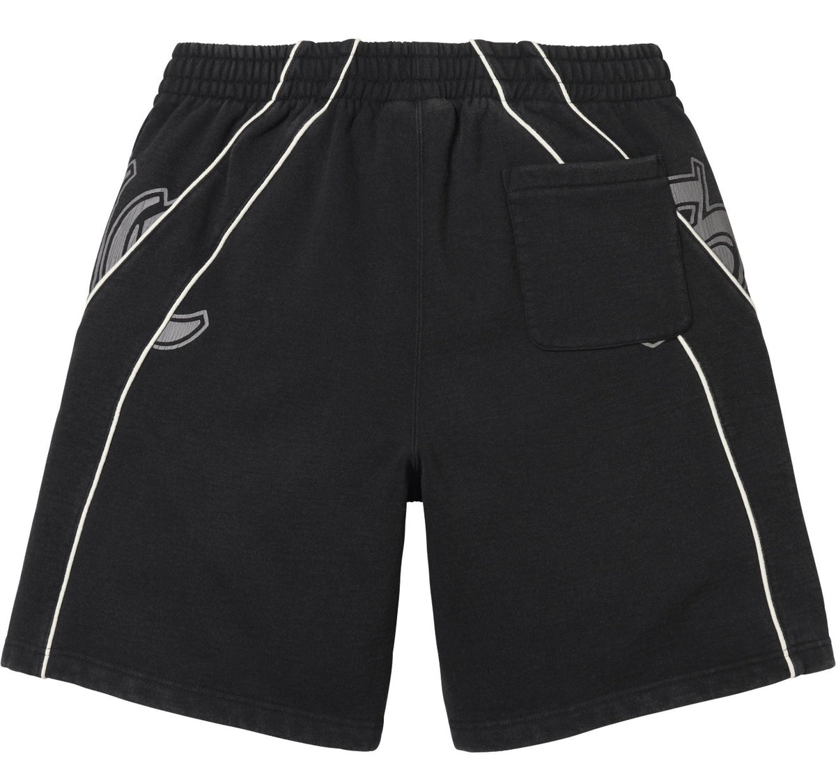 Short Supreme Paneled Black