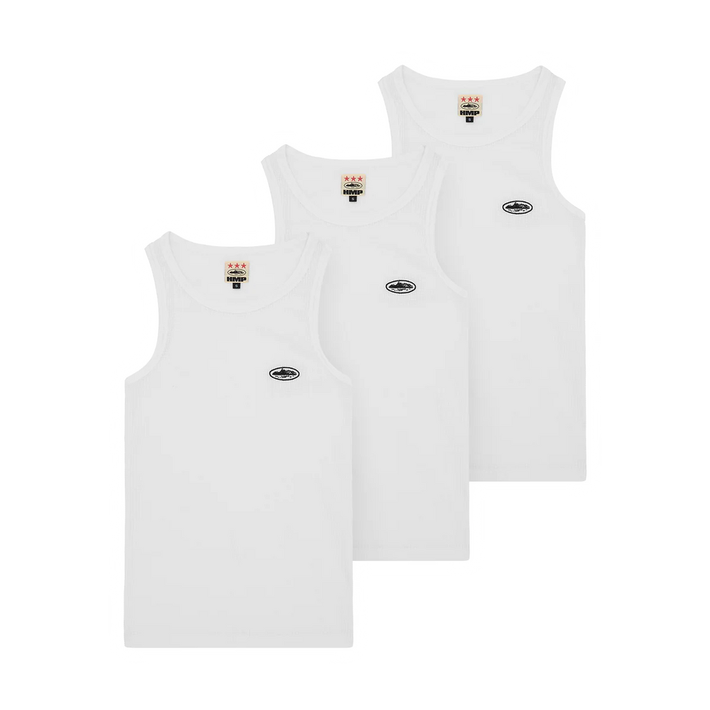 Musculosa Corteiz Hmp Essentials White