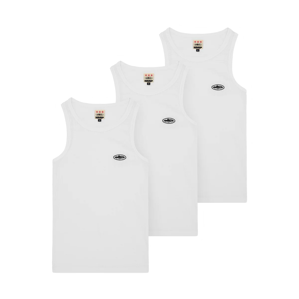 Musculosa Corteiz Hmp Essentials White