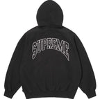 Campera Supreme Cracked Raglan Black