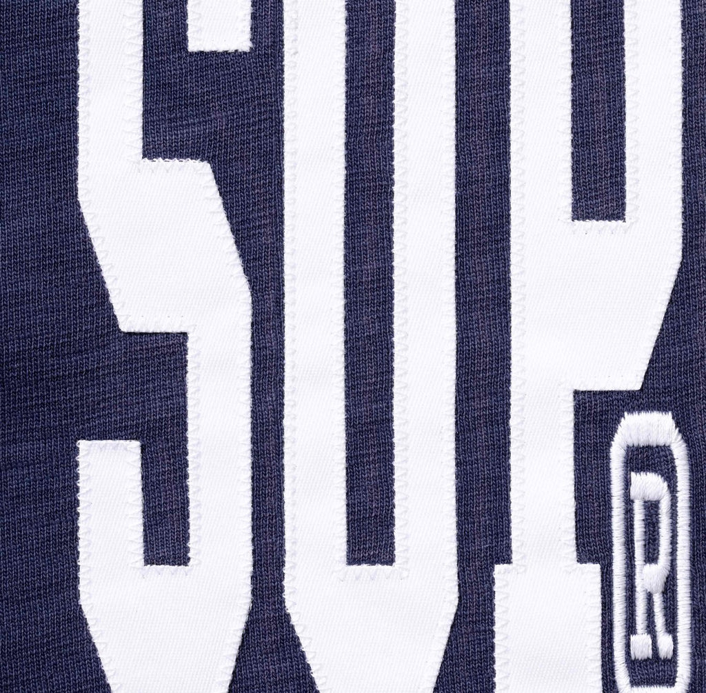 Camiseta Supreme Stretch Appliqué S/S Top Navy