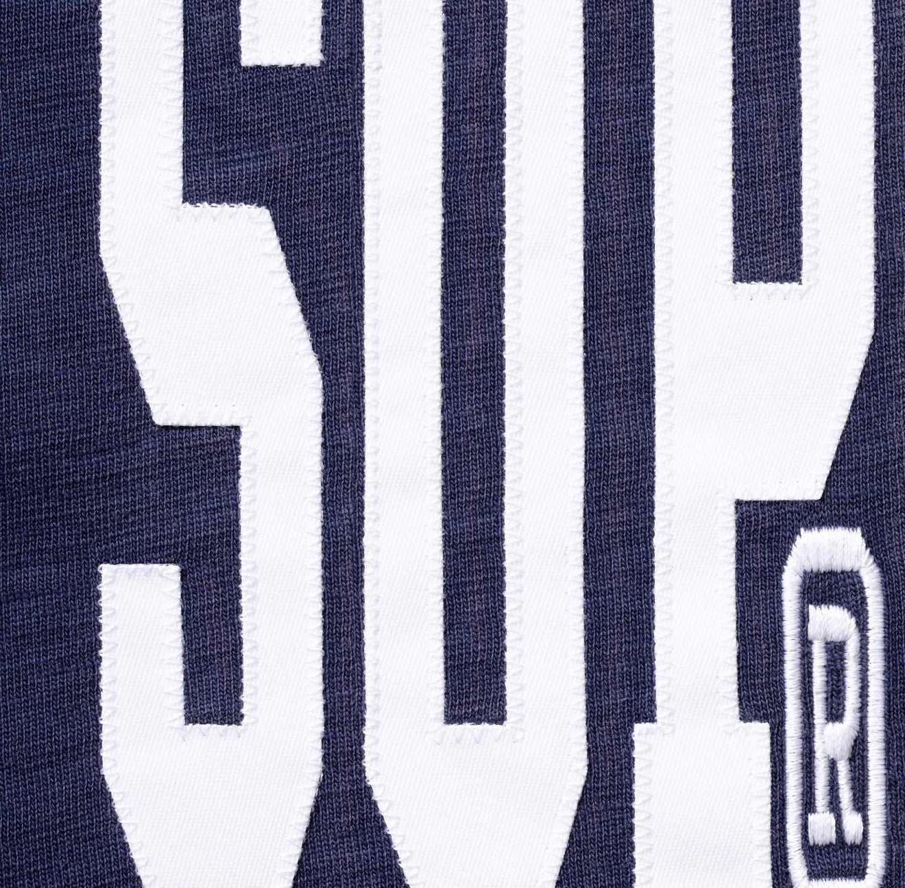 Camiseta Supreme Stretch Appliqué S/S Top Navy