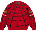 Buzo Supreme x Vanson Leathers x Spider Man Red