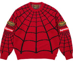 Buzo Supreme x Vanson Leathers x Spider Man Red