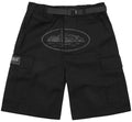 Short Cargo Corteiz Alcatraz Triple Black