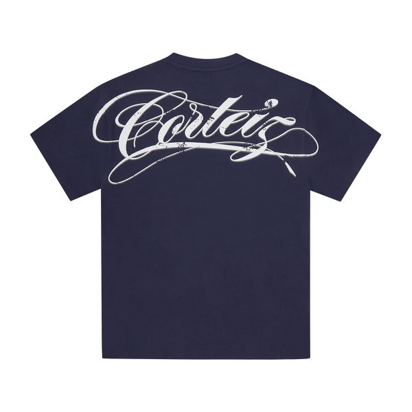 Camiseta Corteiz Write-off Heavyweight Navy