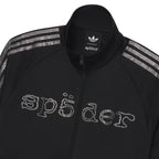 Campera Sp5der Rhinestone Track Black