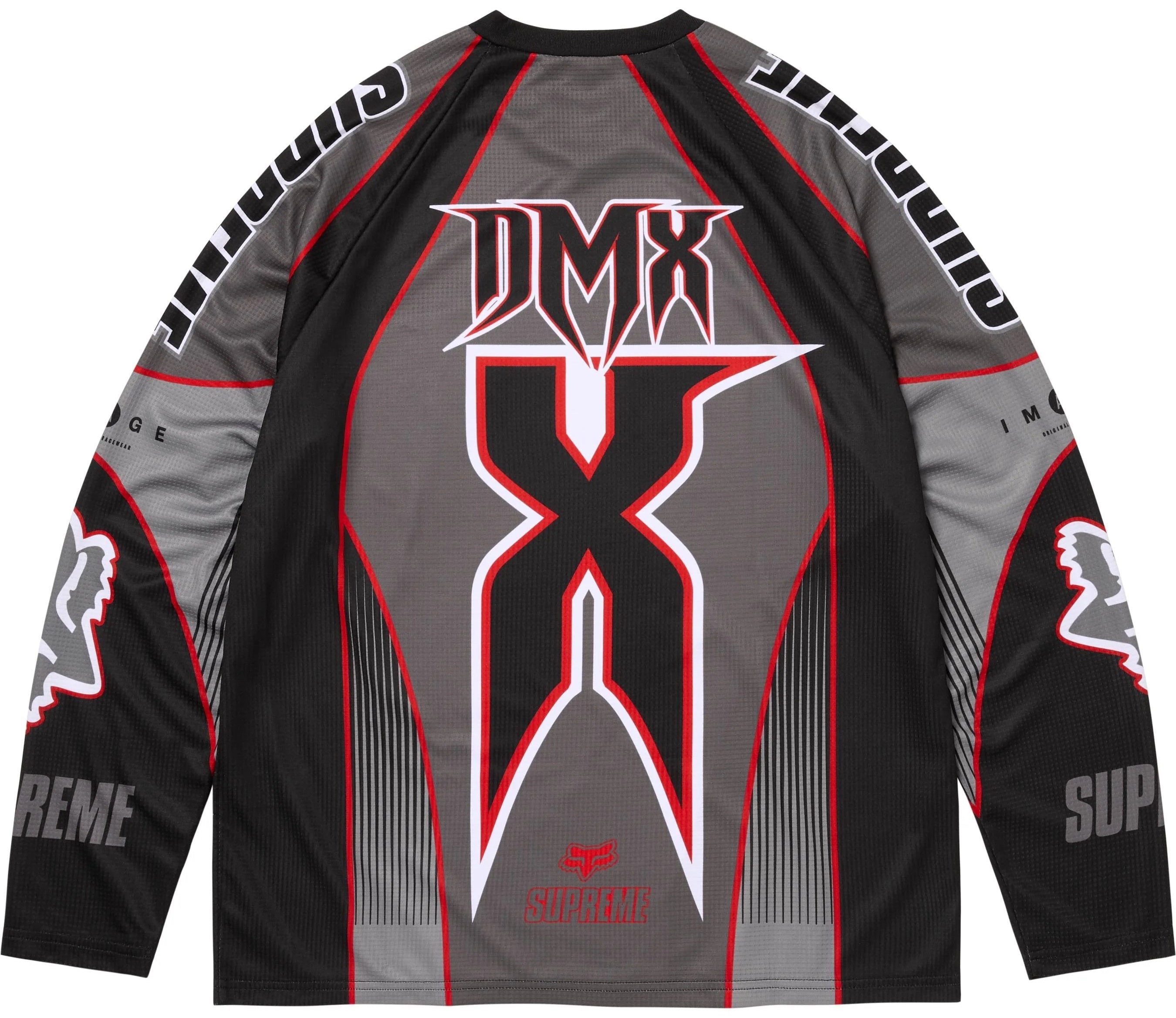 Jersey Supreme x Fox Racing DMX Black