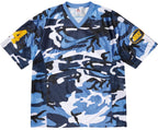 Jersey Supreme x Nike Football Blue Camo