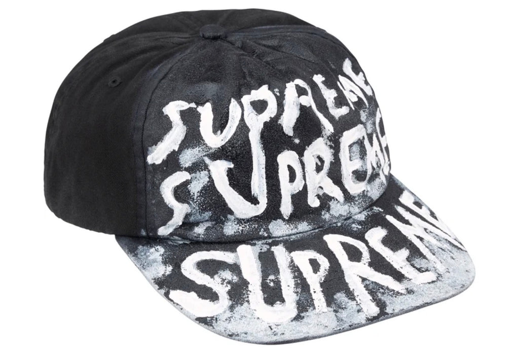 Gorro Supreme Painted 5-Panel Black