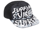 Gorro Supreme Painted 5-Panel Black