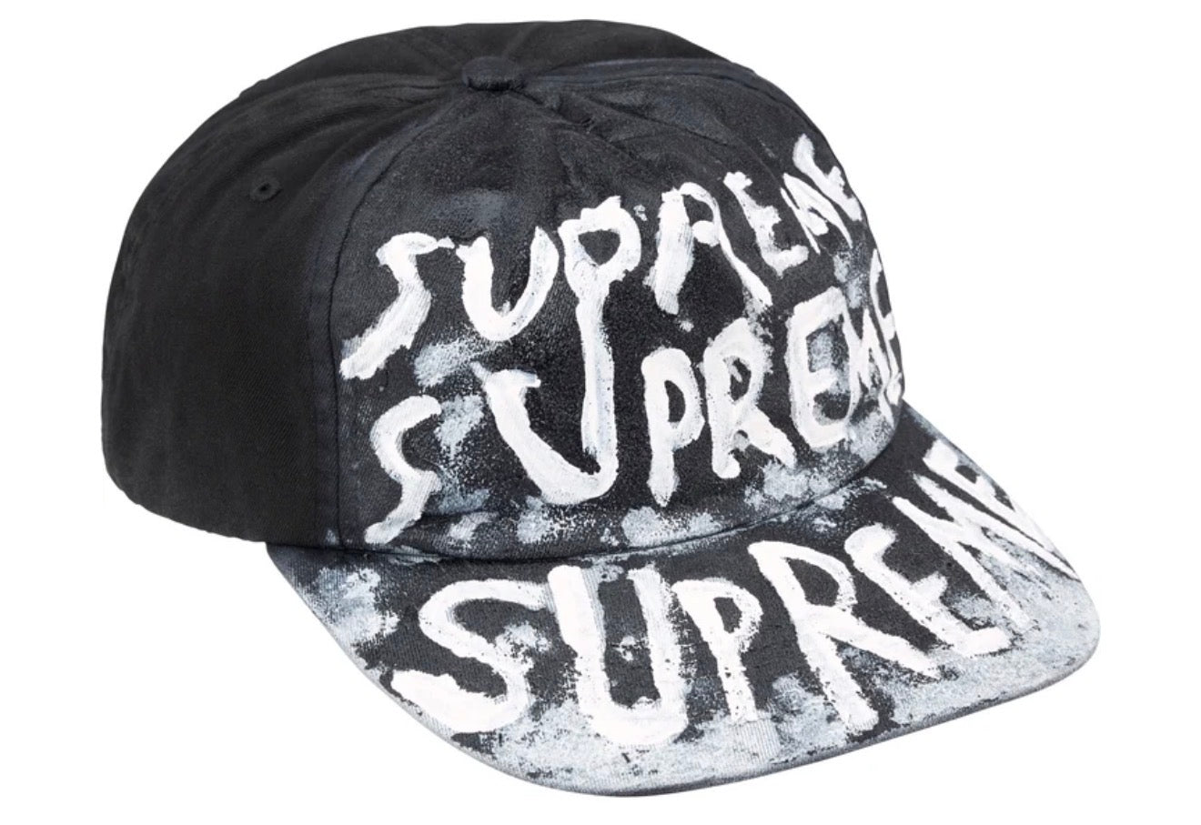 Gorro Supreme Painted 5-Panel Black