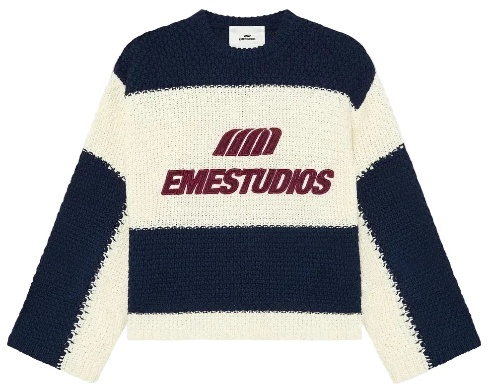 Buzo Eme Studios Layr Navy Knit