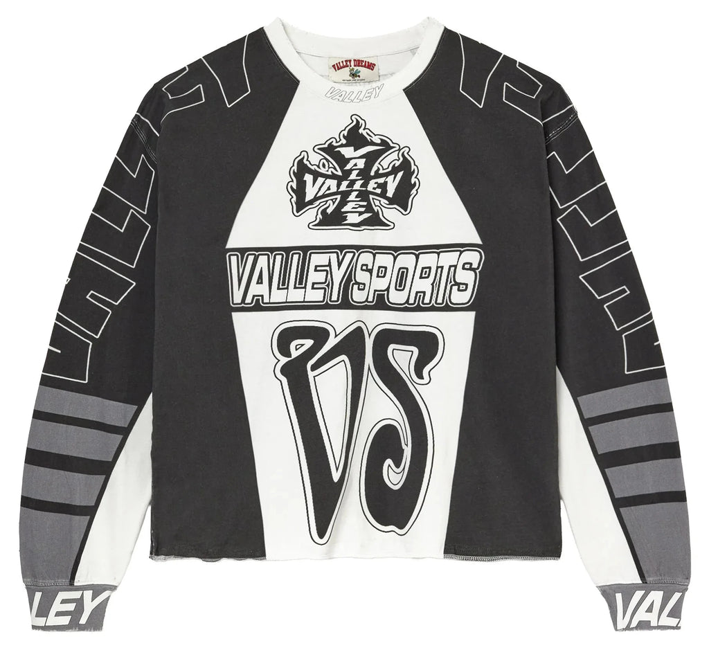 Camiseta Manga Larga Vale Forever VS Racing Black