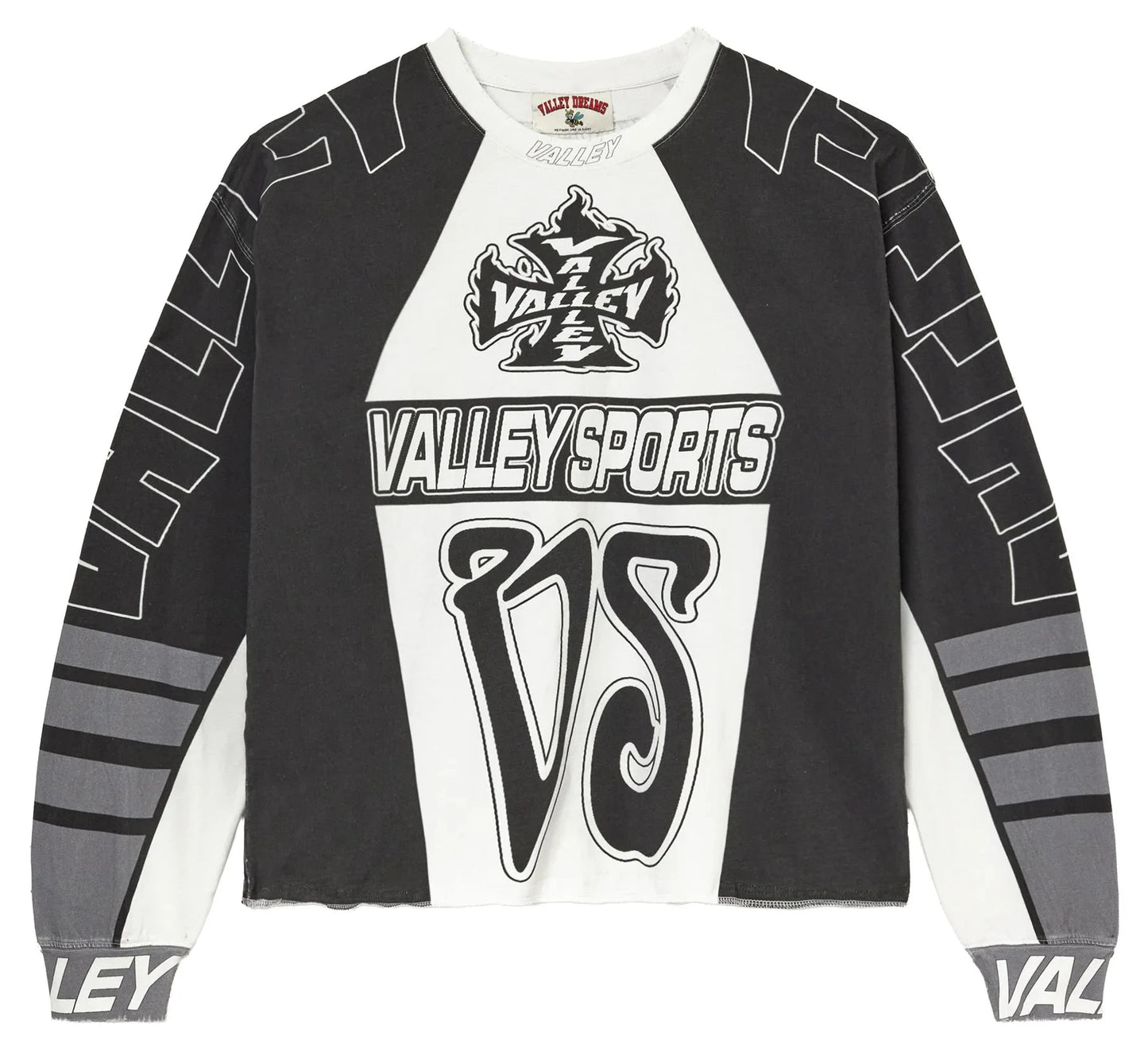 Camiseta Manga Larga Vale Forever VS Racing Black