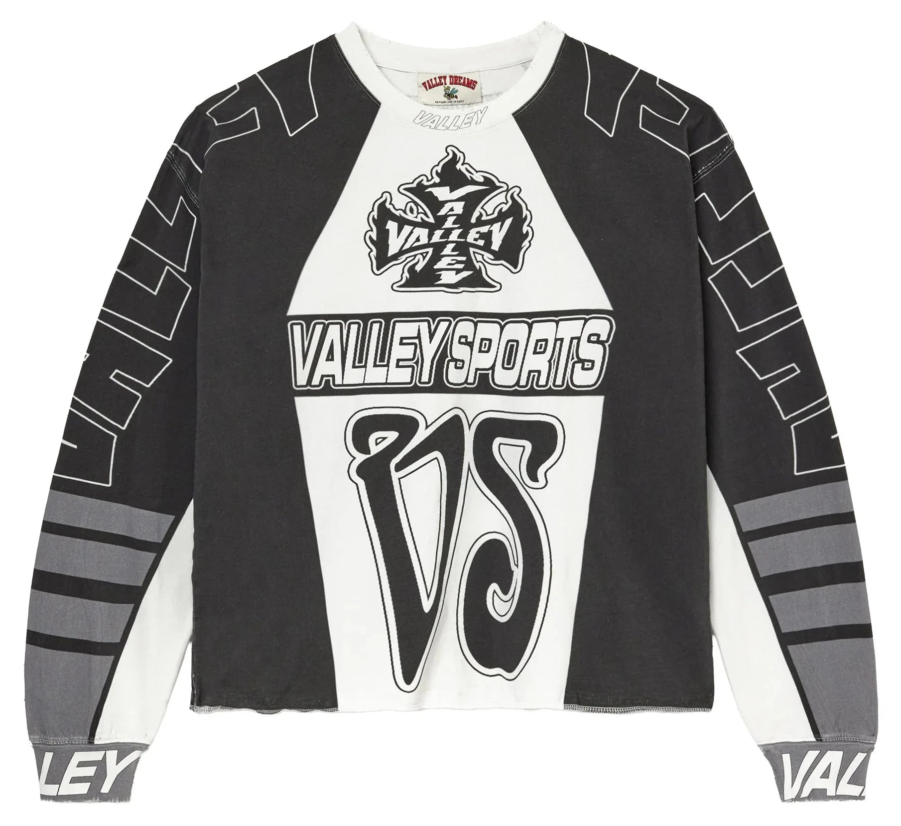 Camiseta Manga Larga Vale Forever VS Racing Black