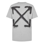 Camiseta OFF-WHITE Spray Can Arrow Grey