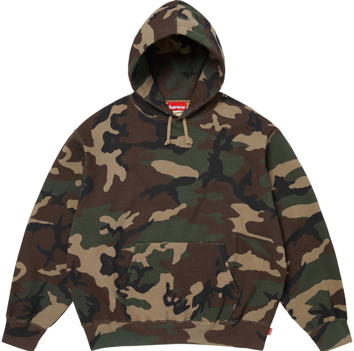 Canguro Supreme Satin Appliqué Woodland Camo