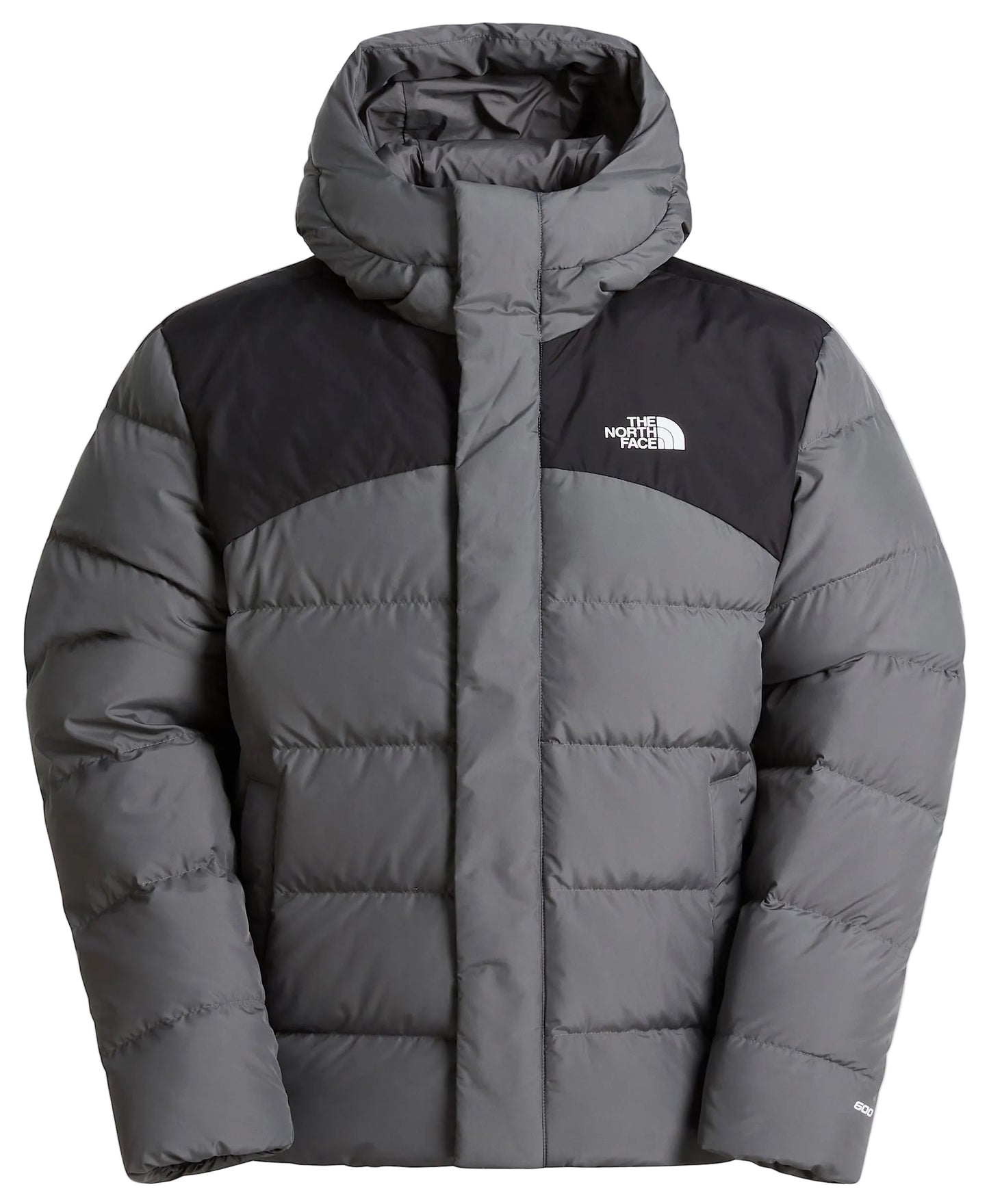 The North Face Baltic Down Puffer Jacket Grey Black