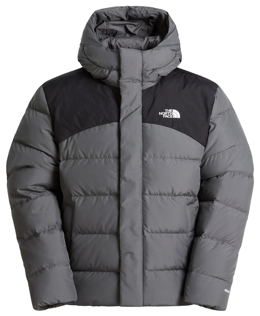 The North Face Baltic Down Puffer Jacket Grey Black