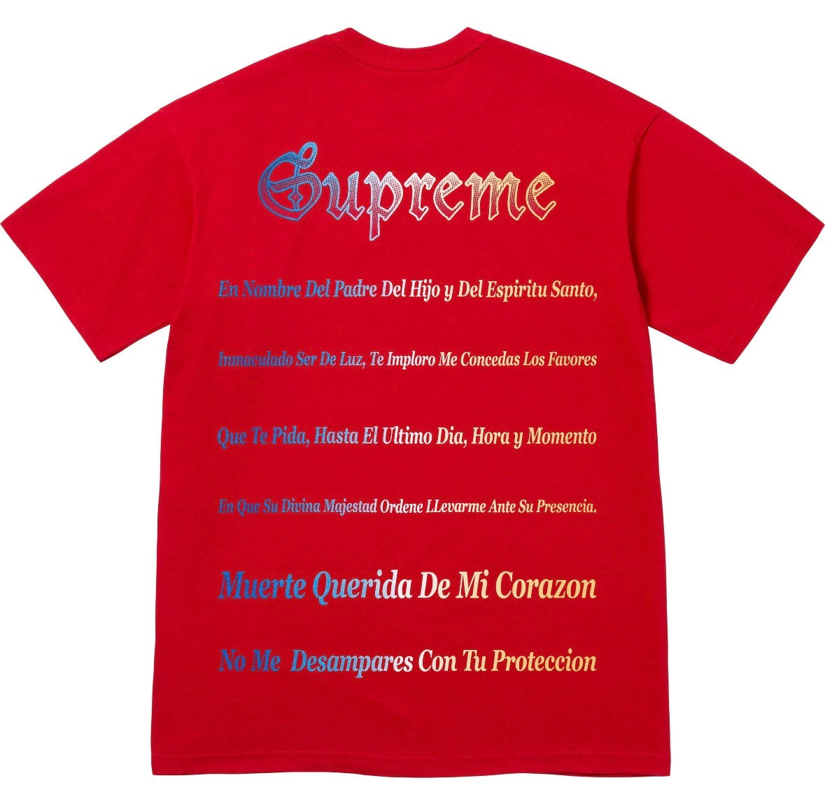Camiseta Supreme Grim Reaper Red