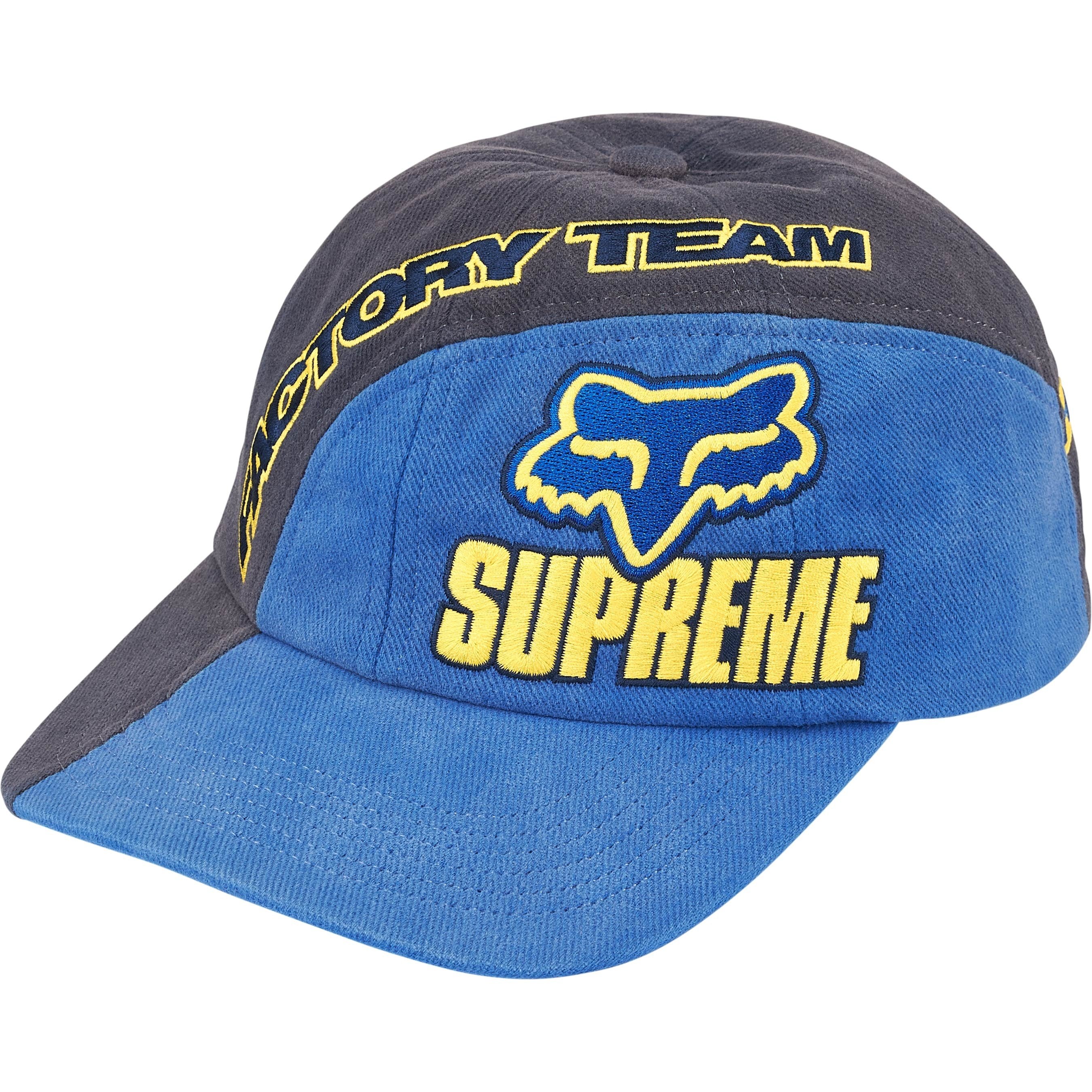 Gorro Supreme x Fox Racing 6 - Panel Navy