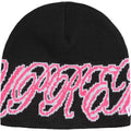Gorro De Lana Supreme x New Era Cursive Black