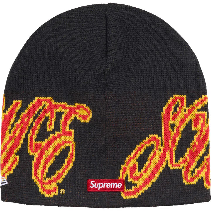 Gorro De Lana Supreme x New Era Cursive Dark Navy