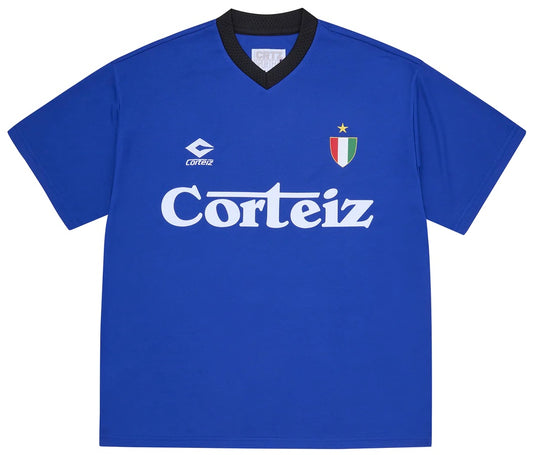 Camiseta Corteiz Ghini Football Jersey Blue