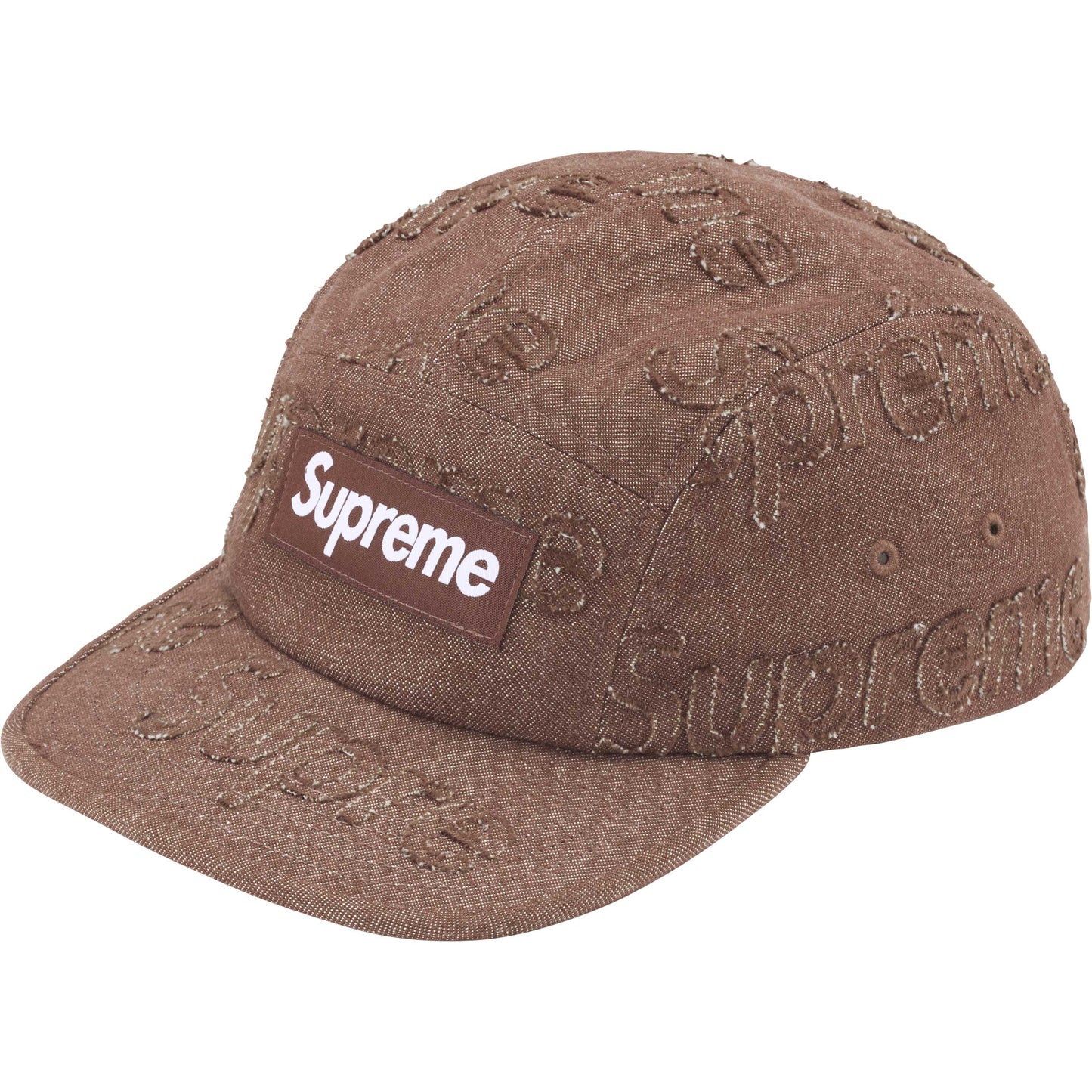 Gorro Supreme Lasered Denim Camp Brown