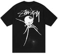 Camiseta Stussy Arachnid Pigment Dyed Black