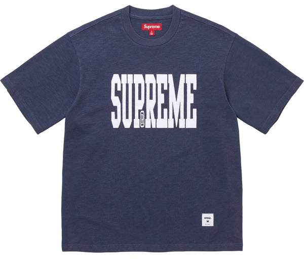 Camiseta Supreme Stretch Appliqué S/S Top Navy