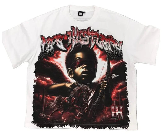 Camiseta Life Hustler Warrior Girl White