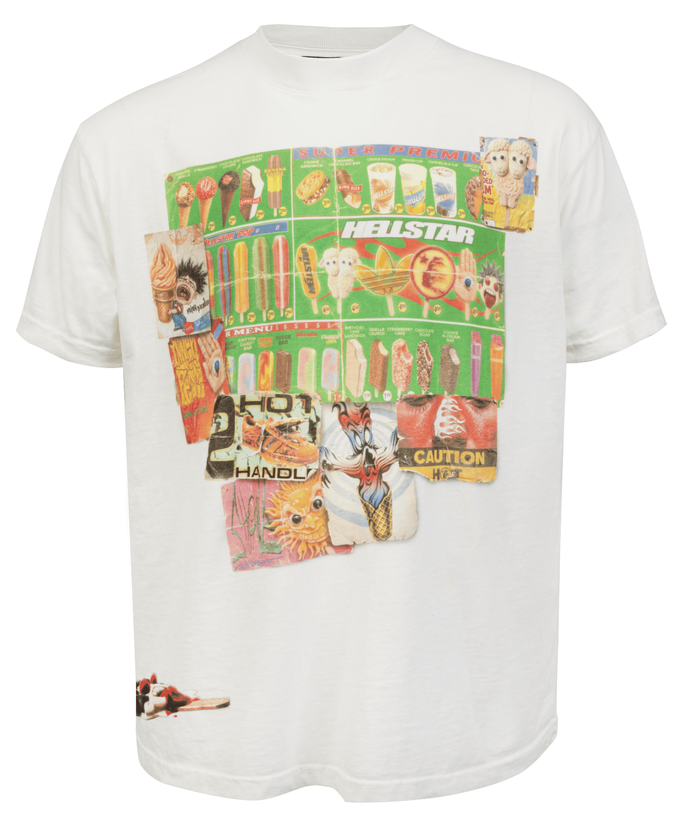 Camiseta Adidas X Hellstar Creamsicle