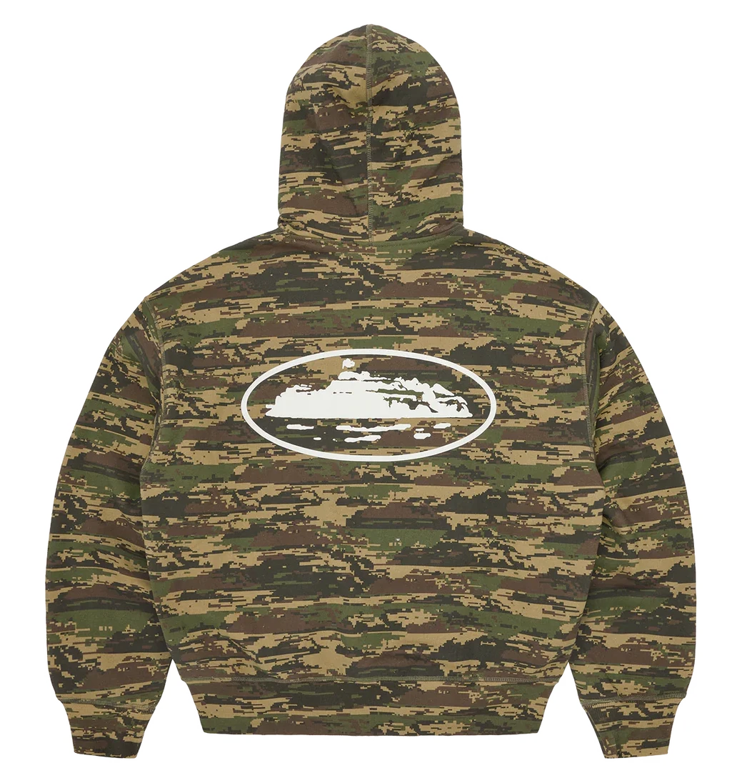 Campera Corteiz Island Puff Print Digi Camo