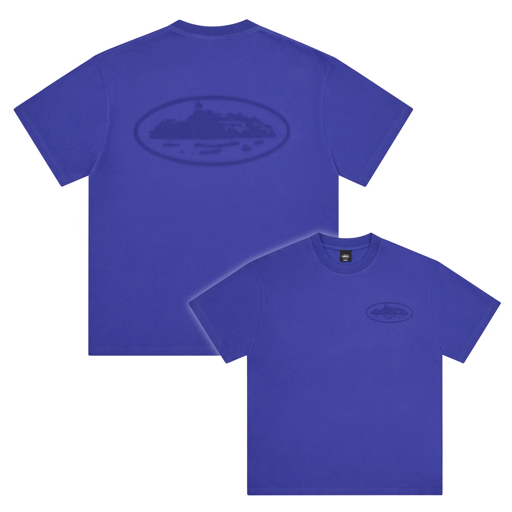 Camiseta Corteiz Island Knockout Blue