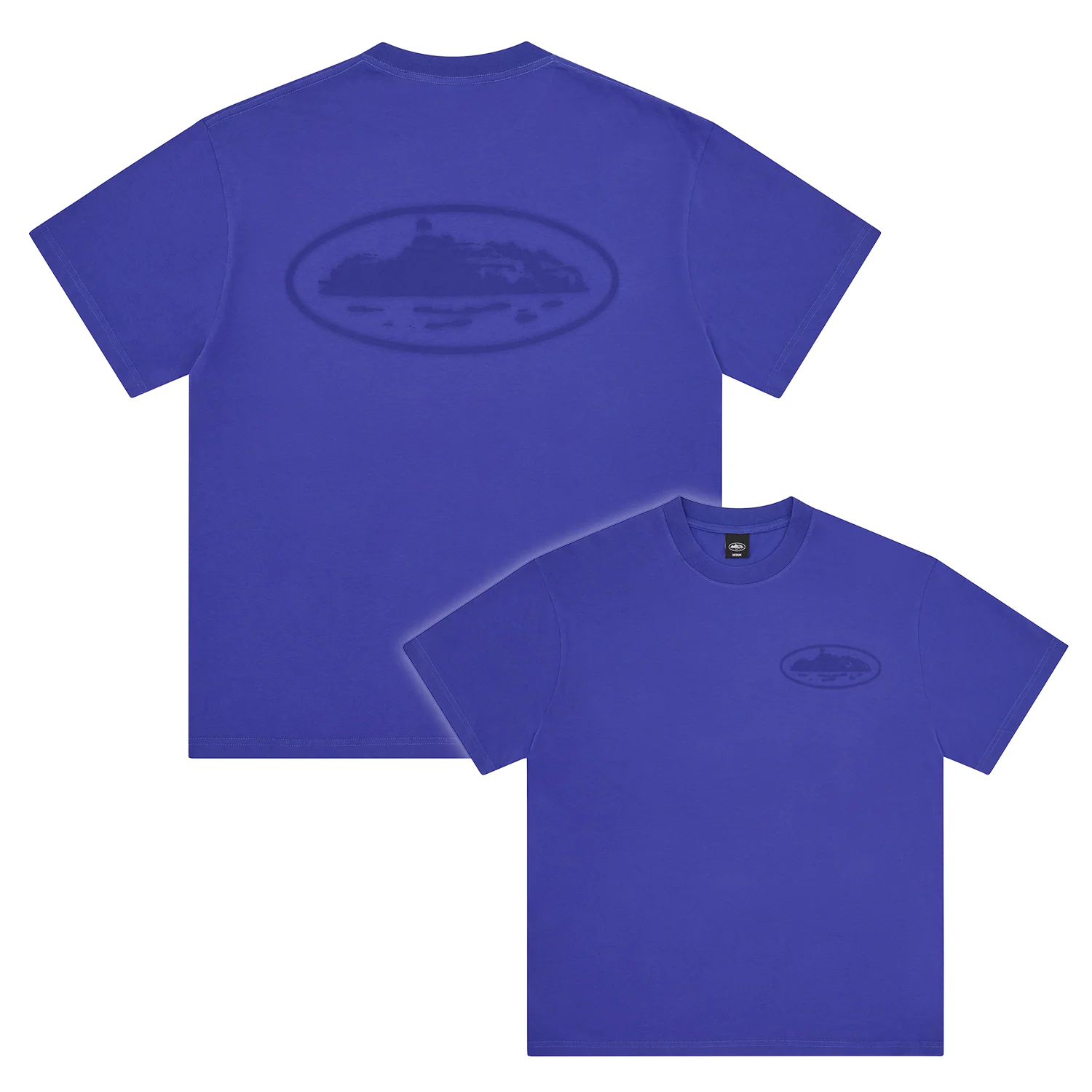 Camiseta Corteiz Island Knockout Blue