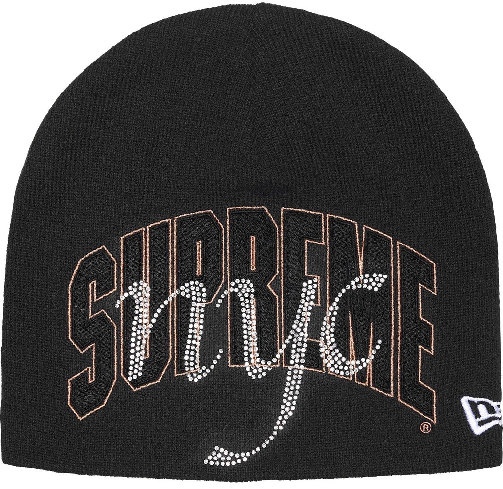 Gorro De Lana Supreme New Era Rhinestone  Black
