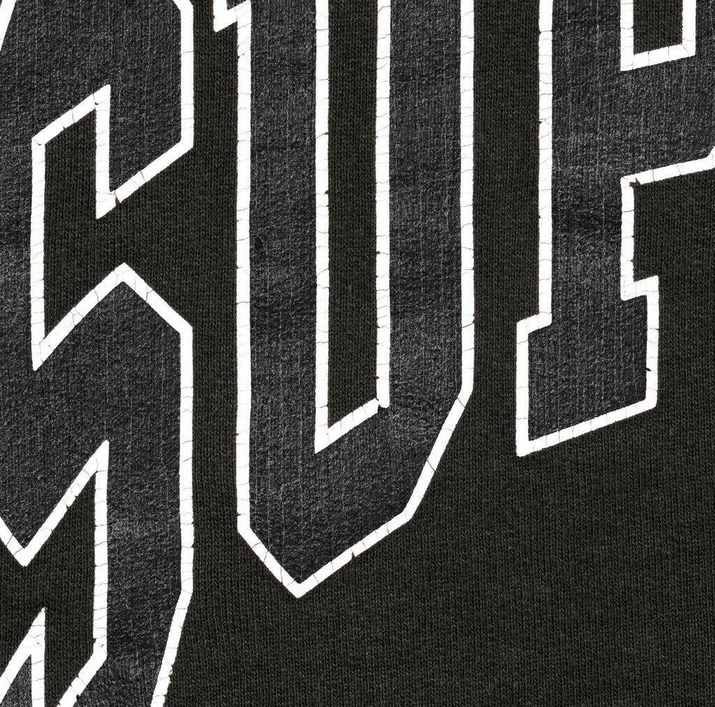 Campera Supreme Cracked Raglan Black