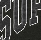 Campera Supreme Cracked Raglan Black