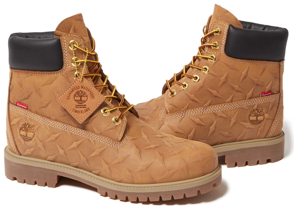 Supreme X Timberland 6" Premium Waterproof Wheat