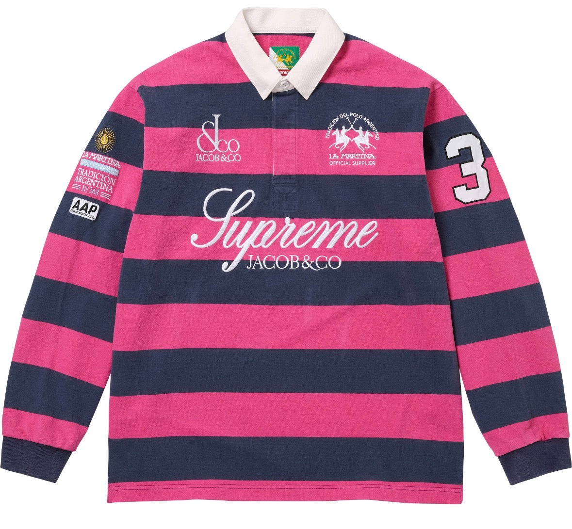 Polo Supreme x La Martina x Jacob & Co Rugby Stripes