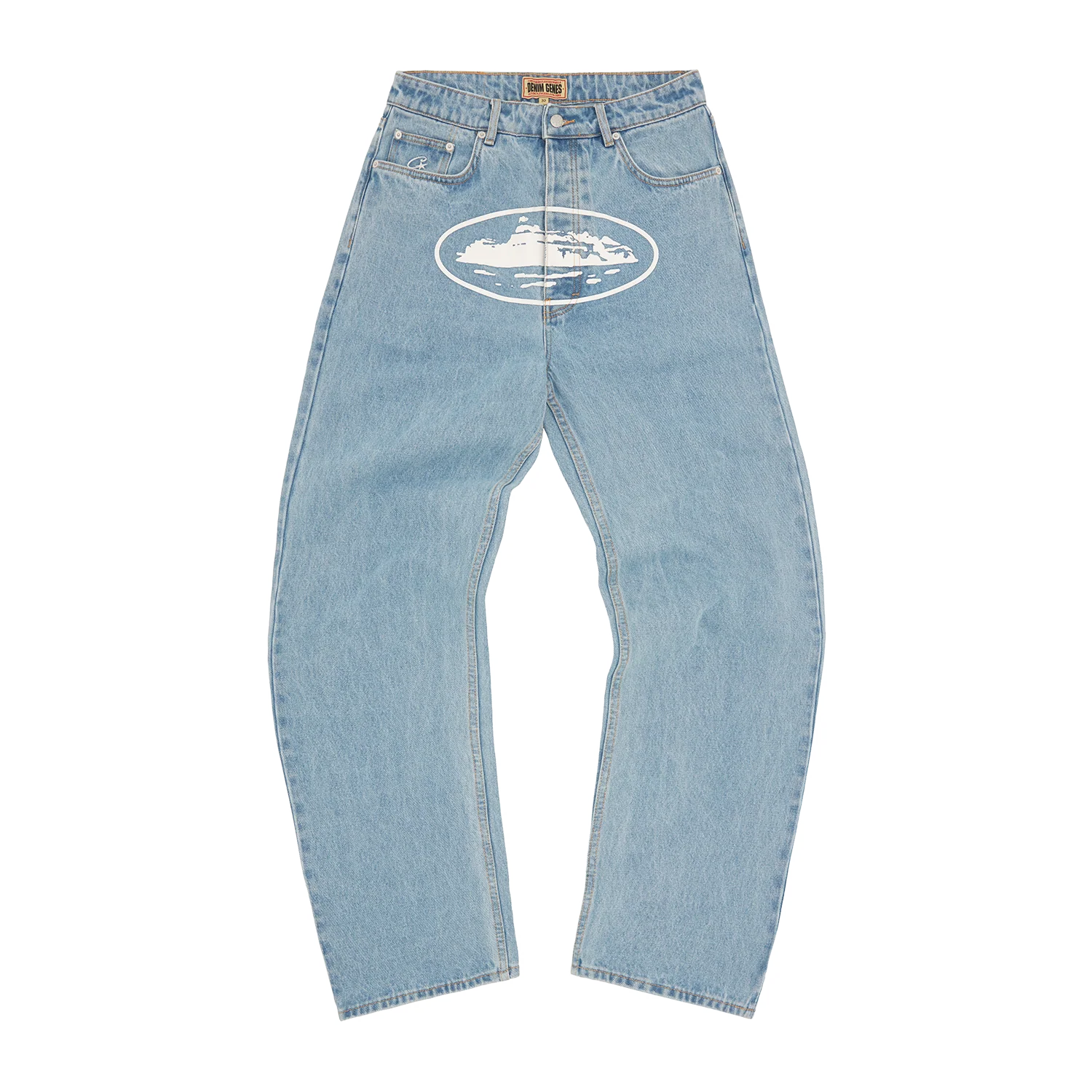 Pantalon Corteiz Jean Island Baggy Stonewash