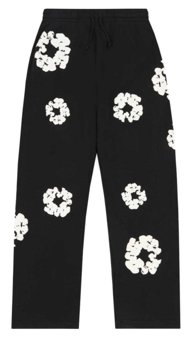 Pantalon Denim Tears Cotton Wreath Black